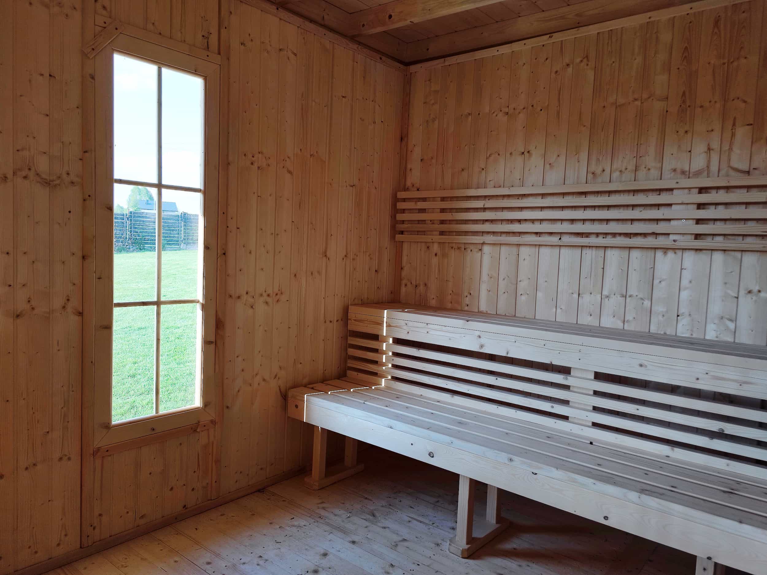Drewniana sauna do ogrodu – luksus na własność