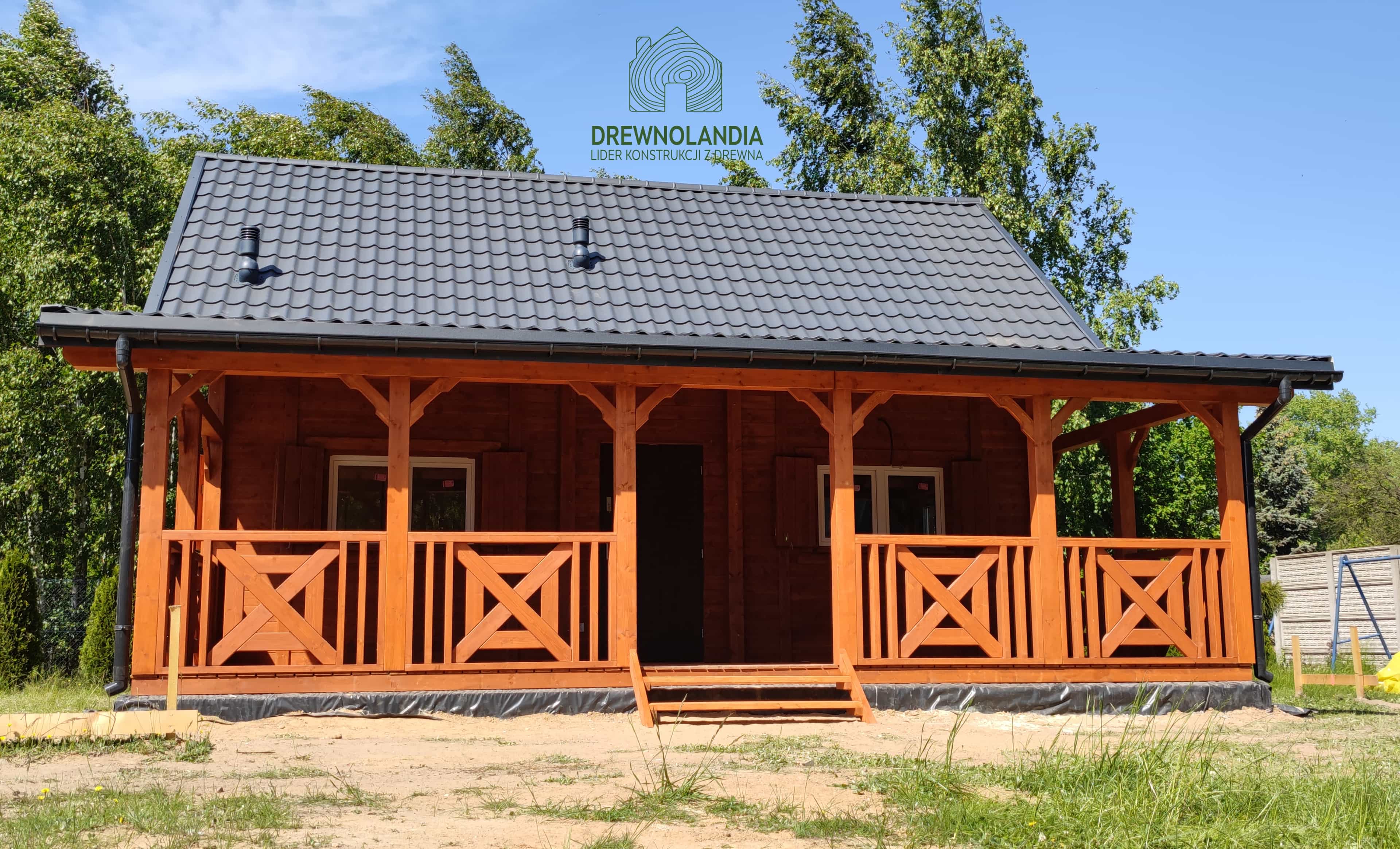 Całoroczny domek mieszkalny CRP3 PLUS - 33m², idealny na działkę