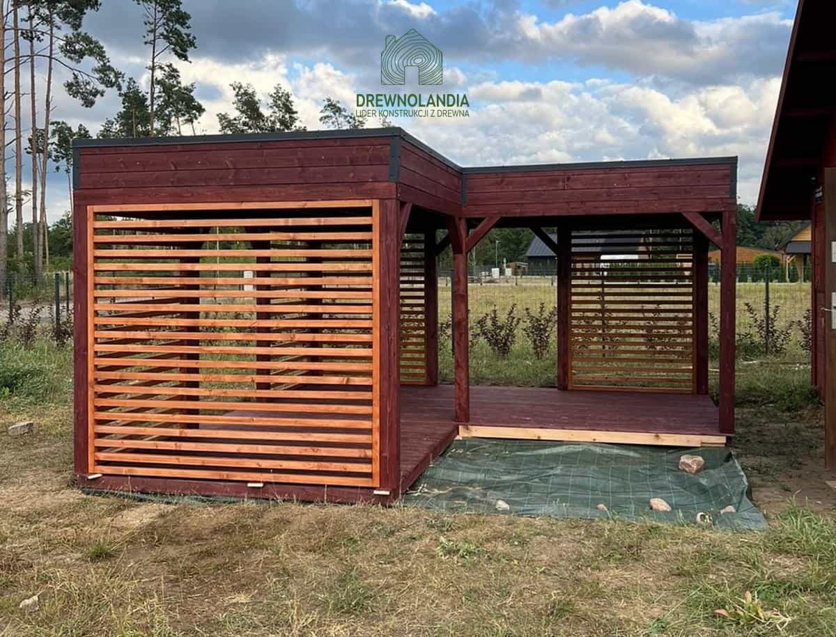 Altana Liwia 6x6 – przestronny i elegancki projekt na działkę