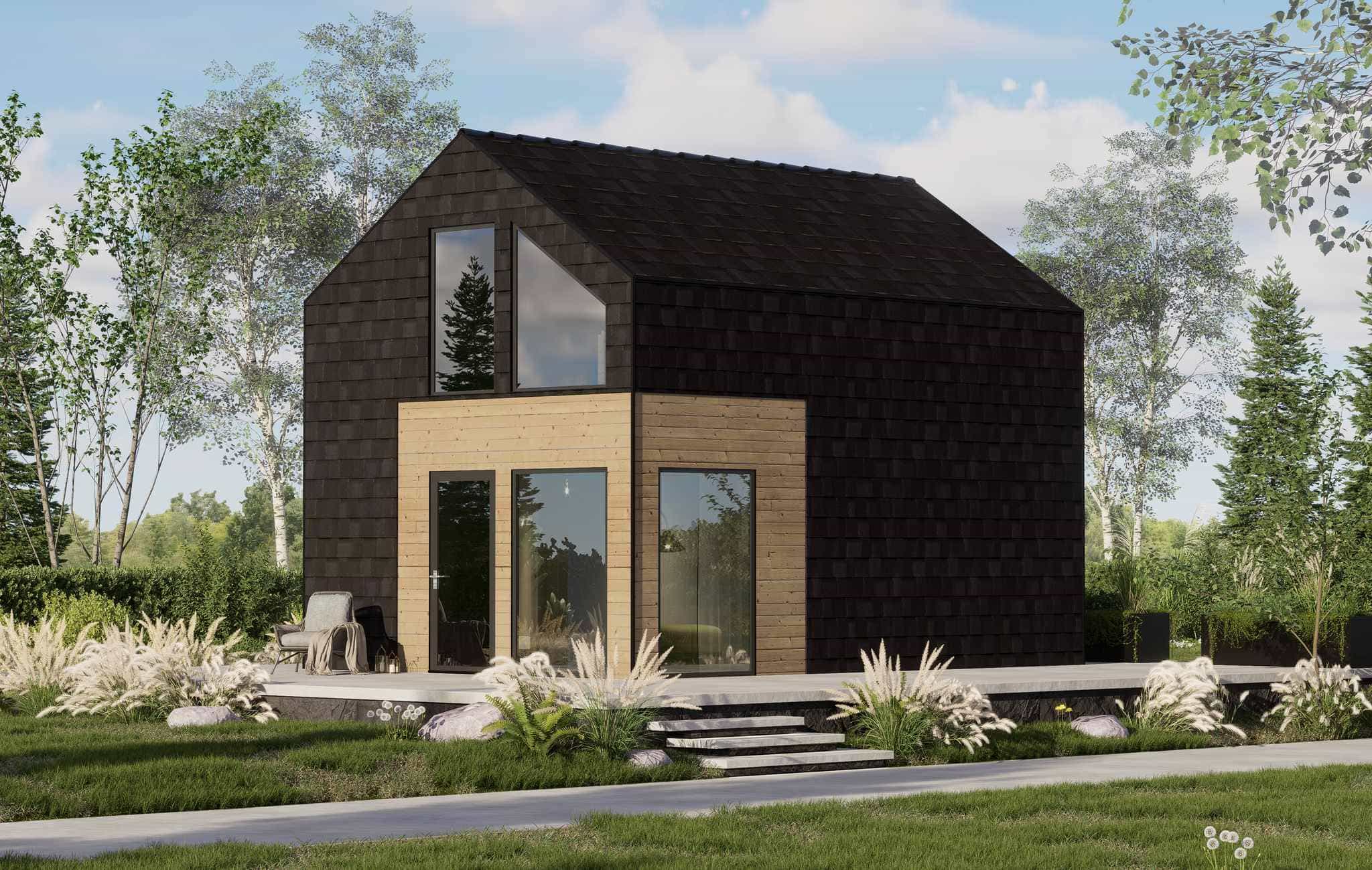 Domek rekreacyjny całoroczny CRK18 – 45 m²        - zdjęcie 4