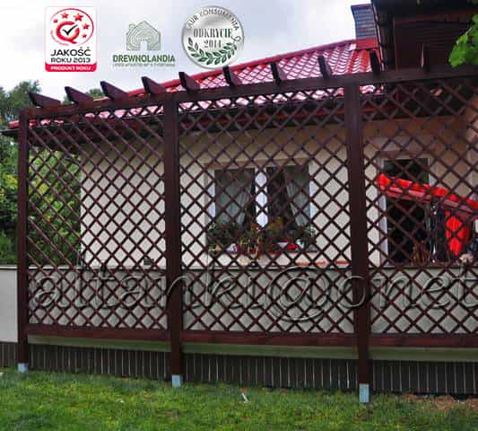 Pergola drewniana