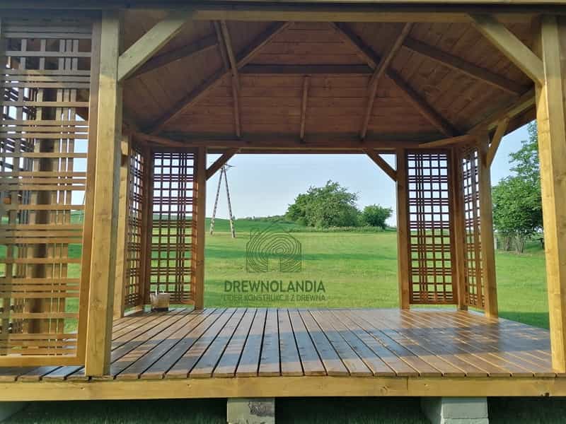 Altanka ogrodowa Ewa 3,5x3,5m – idealna na przydomowy ogród