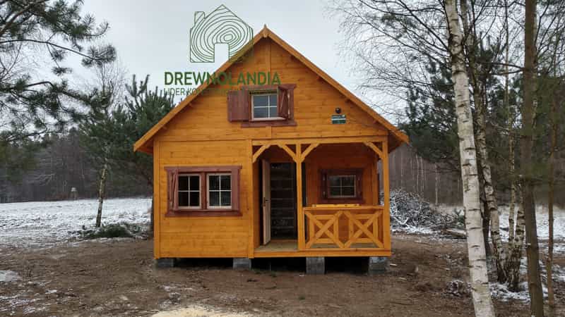 Domek rekreacyjny caloroczny do 35 m2