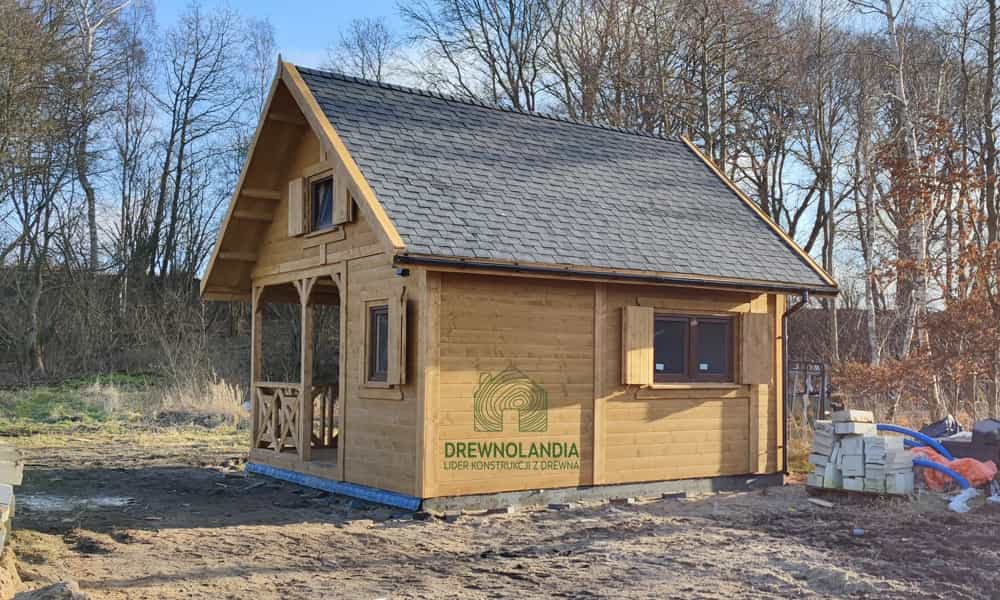 Domek CRA1 – 25m², całoroczny z antresolą