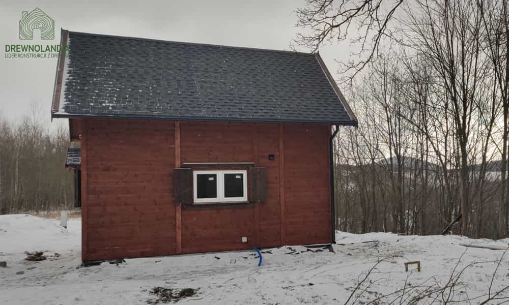 Duży domek rekreacyjny bez pozwolenia – 30m², model CRA2