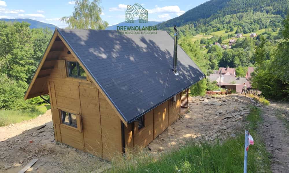 Domek CRK10 – przestronny drewniany projekt rekreacyjny