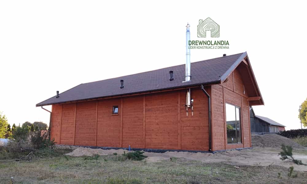 Całoroczny domek CRK1 z drewna – powierzchnia 70m²