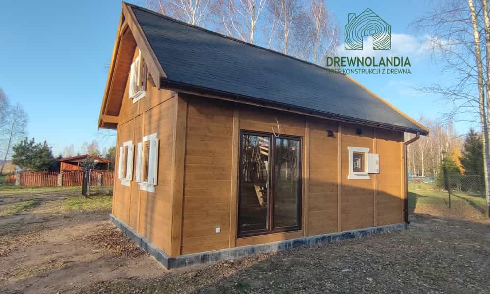 CRA8 Drewnolandia – domek z drewna całoroczny
