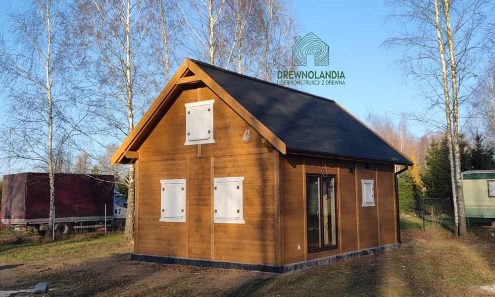 Dom z drewna całoroczny CRA8