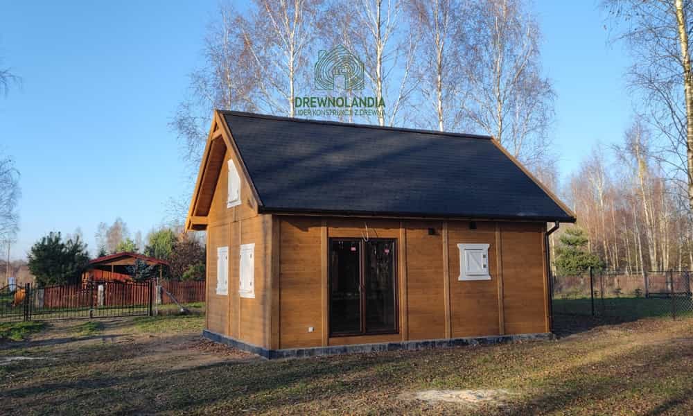 CRA8 PLUS – domek całoroczny z drewna
