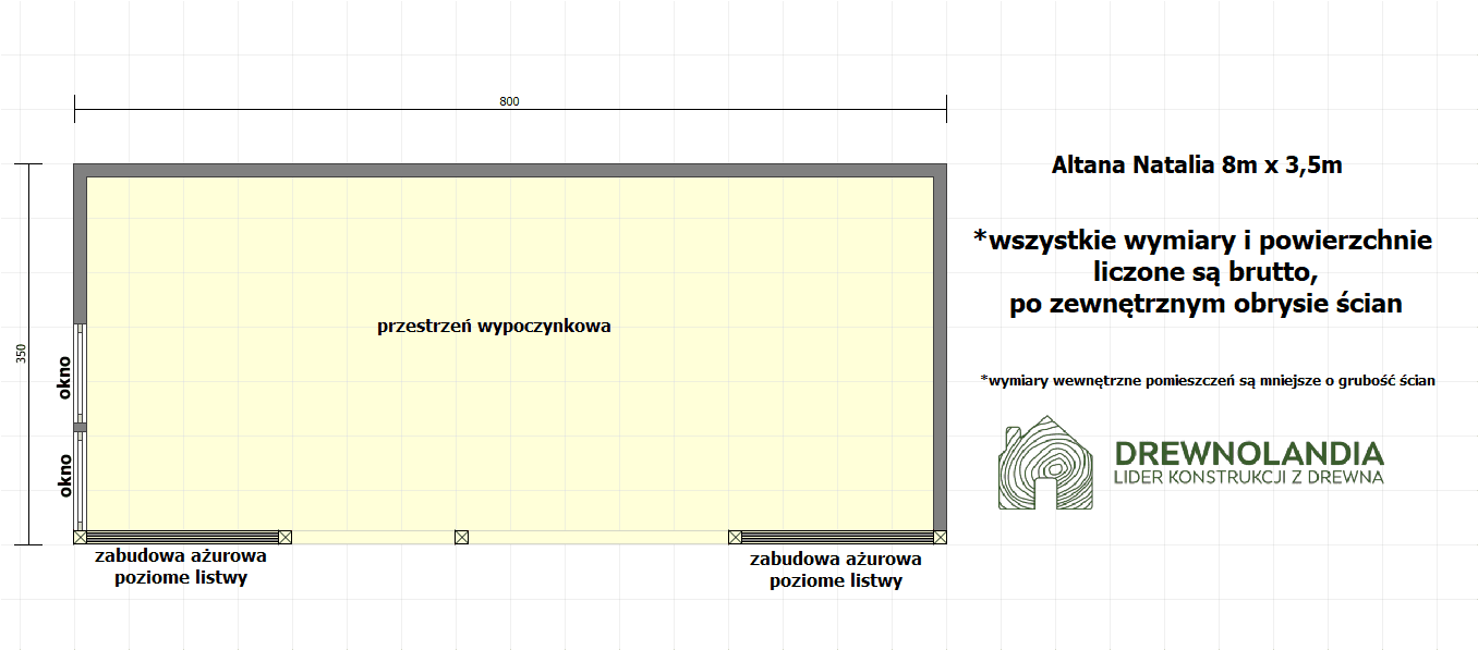 Altana Natalia II - 8m x 3,5m - zdjęcie 2