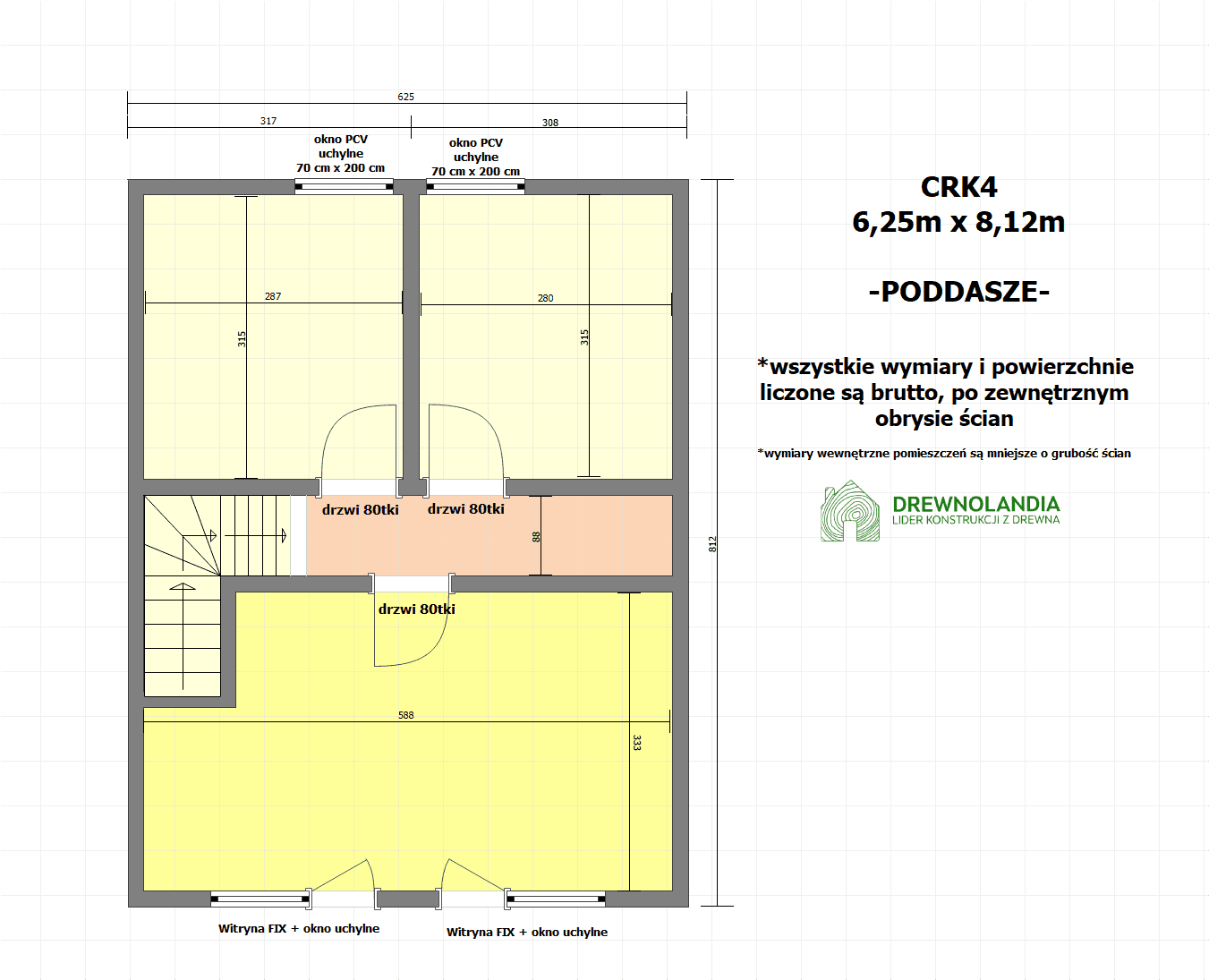 Dom rekreacyjny całoroczny CRK4 - nowoczesna stodoła - 50 m2 zabudowy - zdjęcie 3