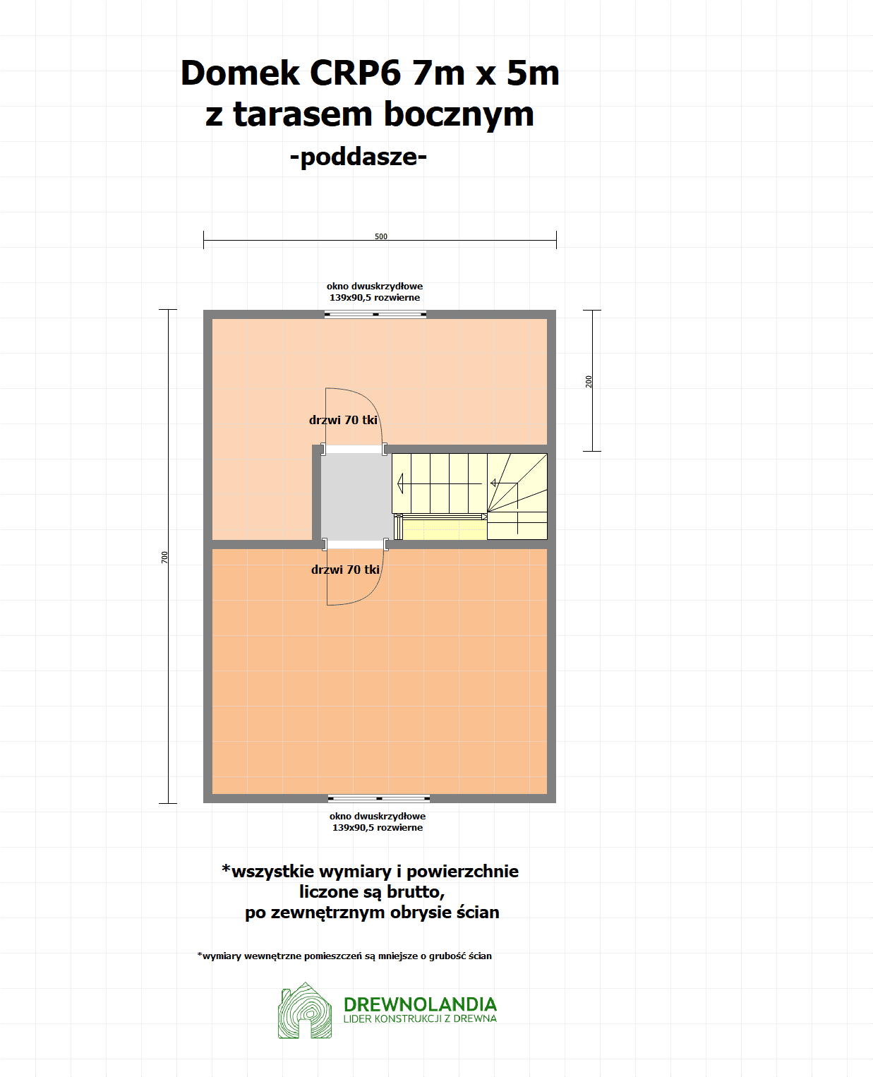 Domek mieszkalny całoroczny CRP6 PLUS - WT 2021 – 35 m² - zdjęcie 3