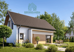 Drewnolandia V2 – wizualizacja całorocznego domu drewnianego