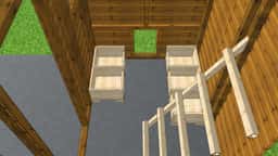 Widok boczny kurnika Damian – funkcjonalne i trwałe rozwiązanie dla Twojej hodowli