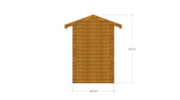 Kurnik Damian z trwałą konstrukcją drewnianą i estetycznym wykończeniem