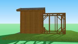 Drewniany kurnik Damian – idealne rozwiązanie dla małych hodowli drobiu