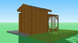 Kompaktowy i funkcjonalny kurnik Damian – idealny wybór dla Twojej hodowli