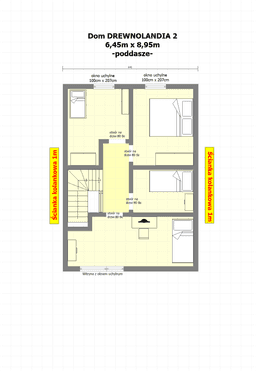 Dom mieszkalny całoroczny DREWNOLANDIA V2  - WT 2021  - zdjęcie 3