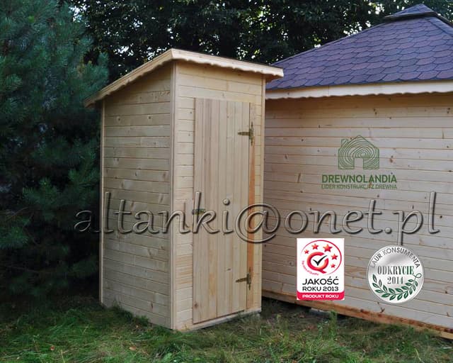 Wc drewniane
