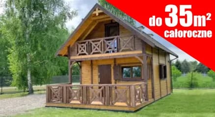 Domki drewniane rekreacyjne całoroczne