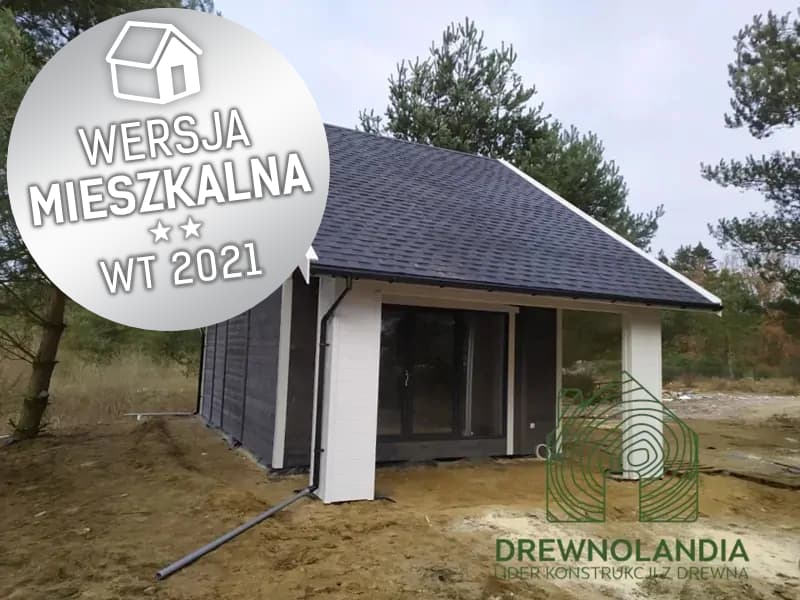 Domek mieszkalny całoroczny CRP9 PLUS - WT 2021 – 45 m²