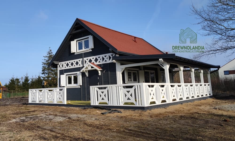 Domek rekreacyjny całoroczny CRK15 – 48 m²