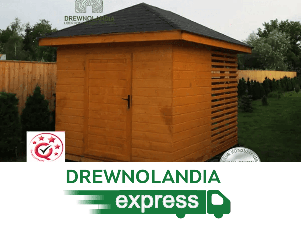 Drewniany domek na narzędzia "Kornel", 2,5x3m