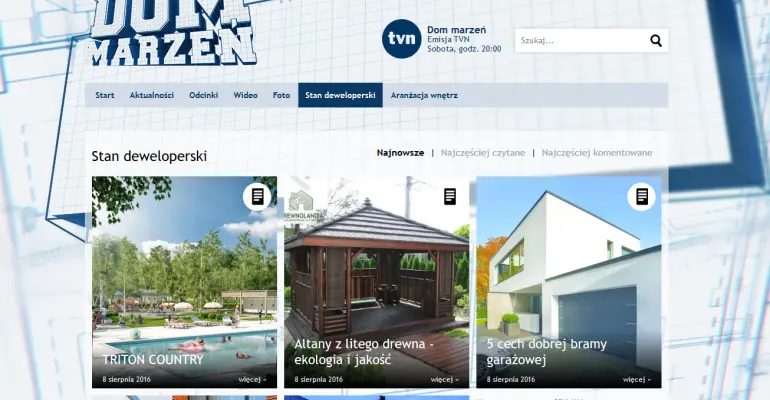 Nasz poradnik na stronie internetowej programu "Dom Marzeń"