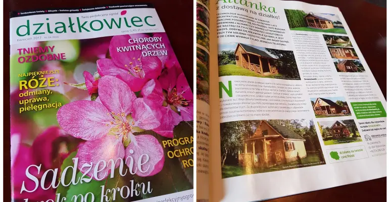 Drewnolandia w najnowszy wydaniu "Działkowca"