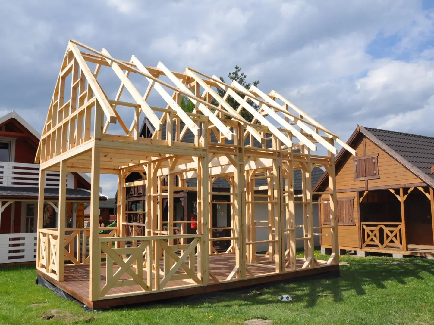 Domek szkieletowy cena