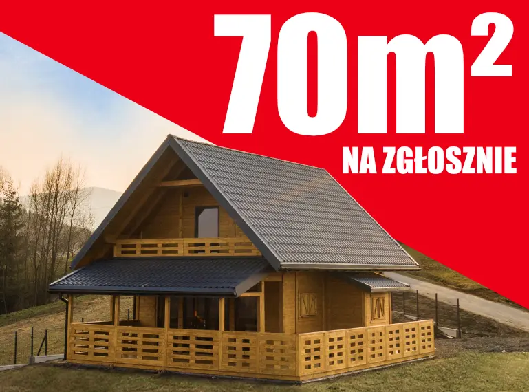 zgloszenie domku 70m2