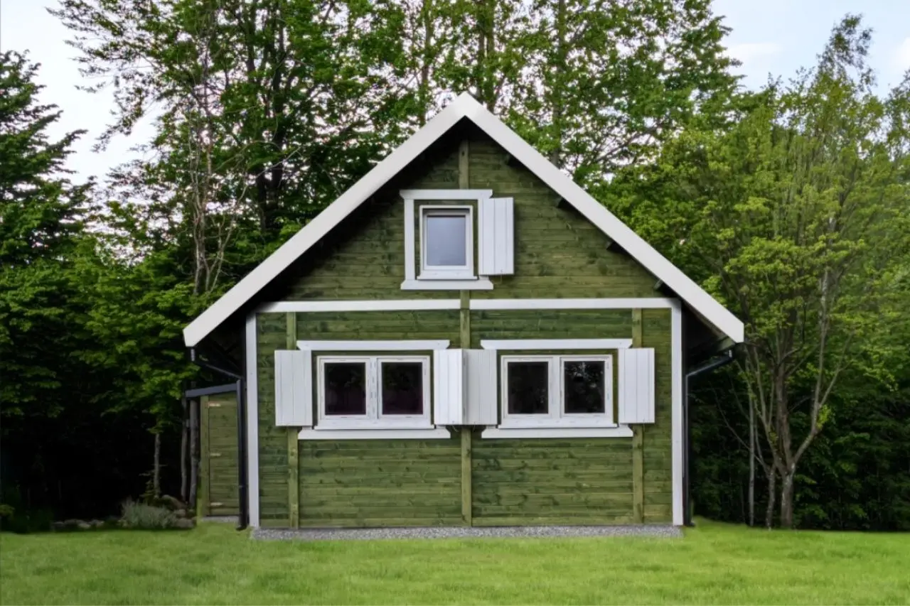 czym pomalować domek letniskowy z drewna