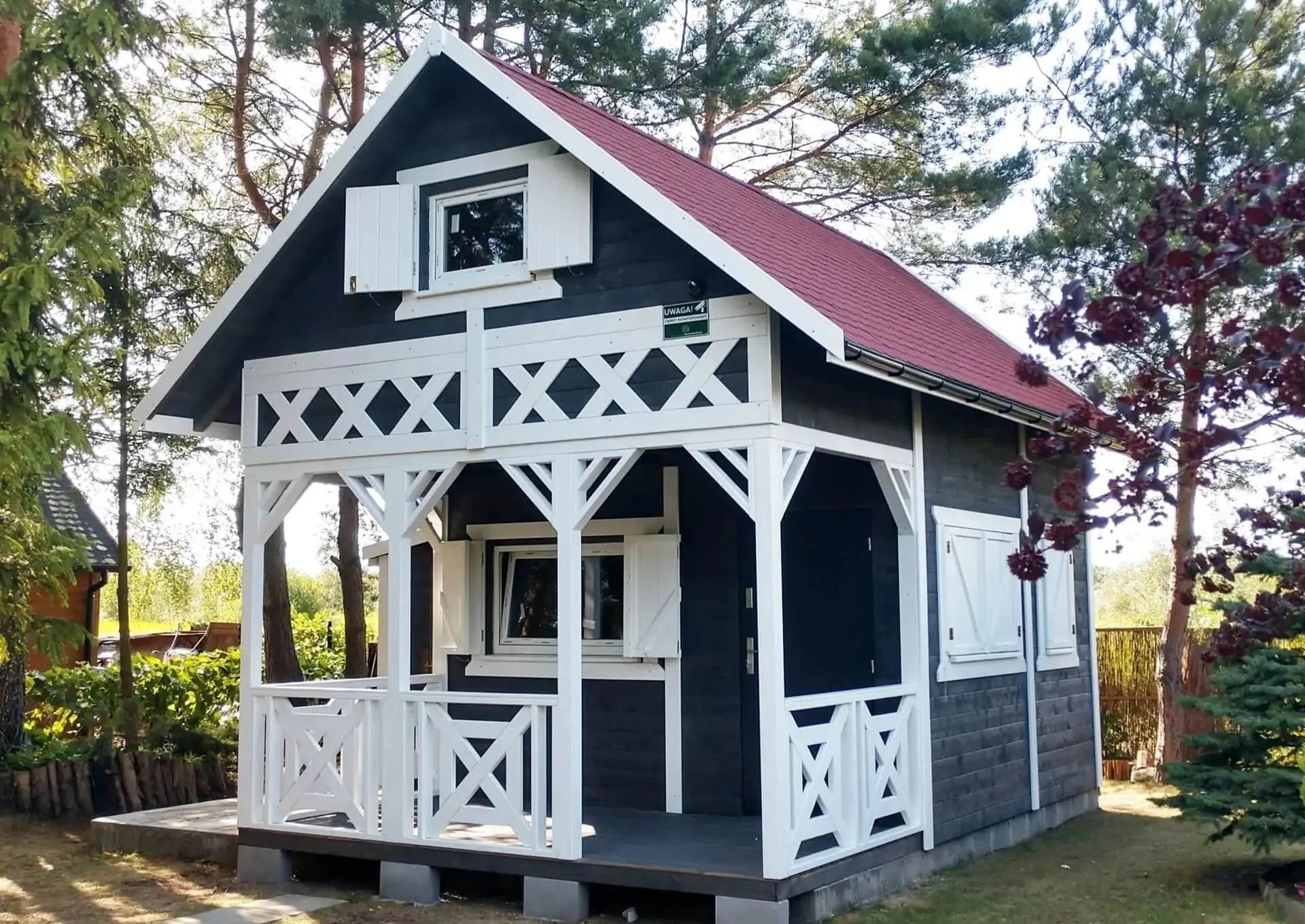 elewacja domku letniskowego