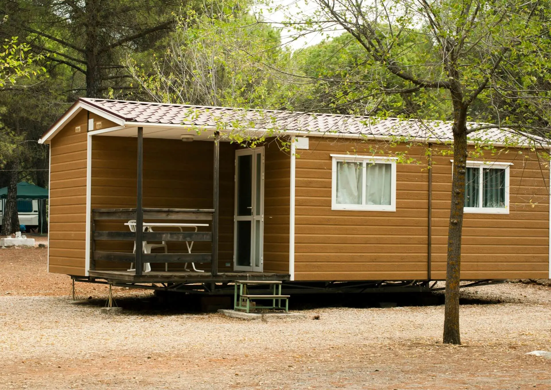 mobilny domek letniskowy