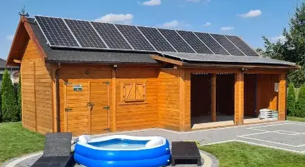 Drewniane wiaty samochodowe