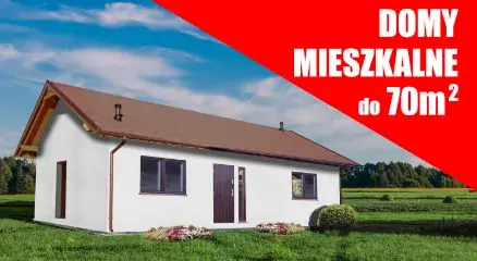 Domy mieszkalne do 70m2