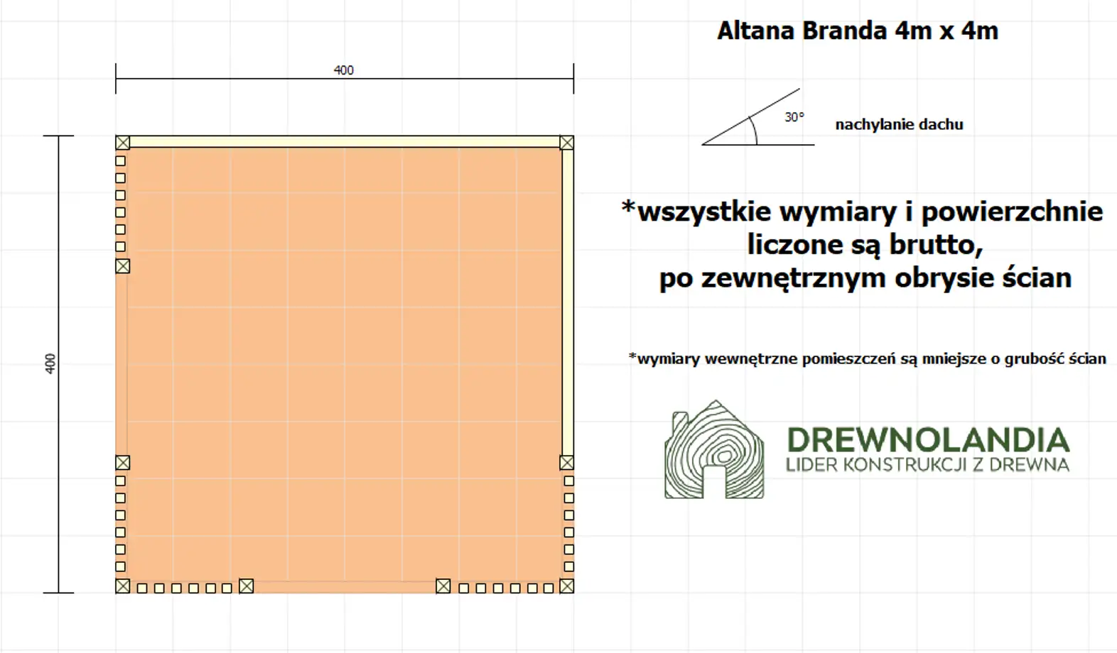 Altana Branda - 4m x 4m