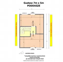 Drewniany dom na działkę Gustaw 5x7m - zdjęcie 3