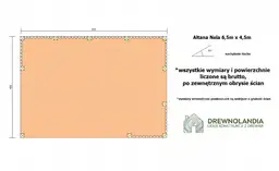 Altana Nela - 6,5m x 4,5m  - zdjęcie 2