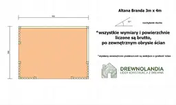 Altana Branda - 4m x 3m - zdjęcie 2