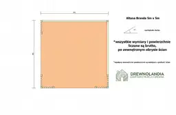 Altana  Branda - 5m x 5m - zdjęcie 2