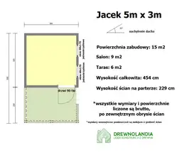Altana z domkiem Jacek - 5x3m - zdjęcie 2