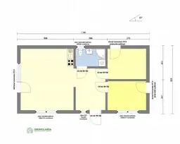 Najtańszy Dom mieszkalny całoroczny W Polsce CLT3  - WT 2021 – 70 m² - zdjęcie 2