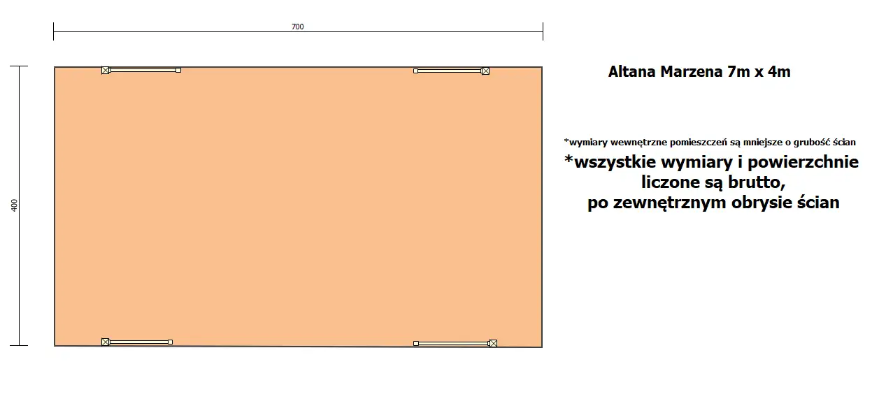 Altana Marzena 7x4 pregola
