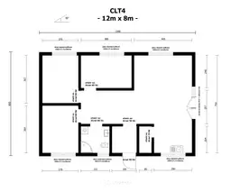 CLT4 Najtańsze ~100 m² mieszkalne w Polsce — dom całoroczny w standardzie WT 2021 - zdjęcie 2