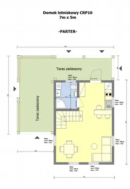 Domek Bartłomiej SSZ - 35m² (SSO) - zdjęcie 2