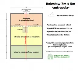 Domek Bolesław - 7x5m (SSO) - zdjęcie 3