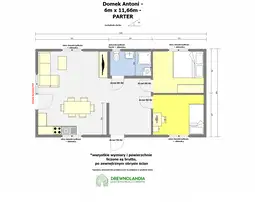 Domek Antoni - 70 m² (CRA) - zdjęcie 2