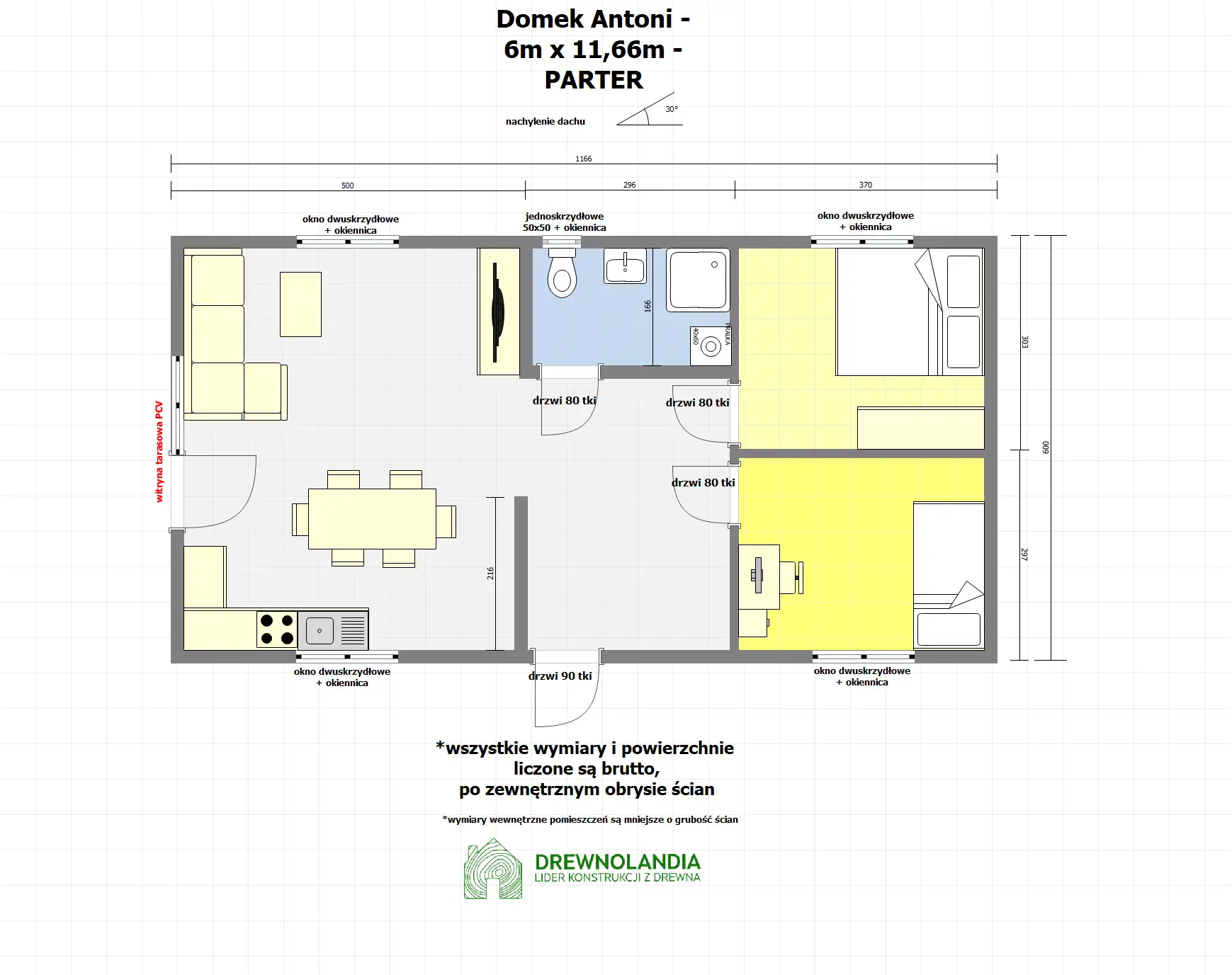 Domek Antoni - 70 m² (WT2021)